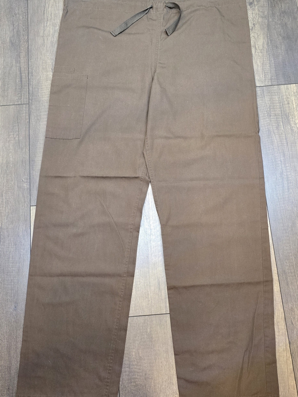 Cherokee Brown Cargo Drawstring Women's scrub Pants sku 505